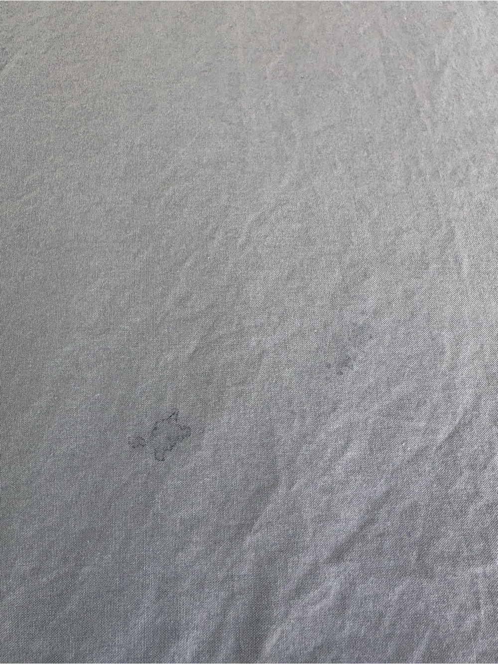Blue Cotton Percale Duvet Cover Twin- Parachute Home - Picture 8 of 8